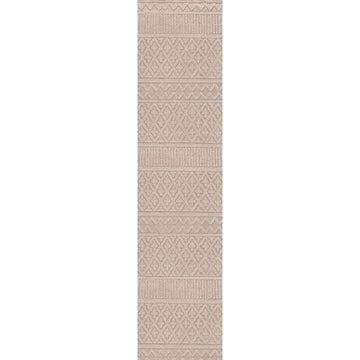 Ormond High-low Modern Trellis Geometric Area Rug